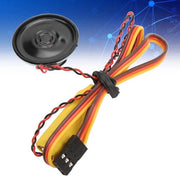 Mini Sirene per Auto con Comando a Distanza Manuale Adattabile per RC Voiture 1/8 1/10 con Modalità di Altoparlante Controllabile