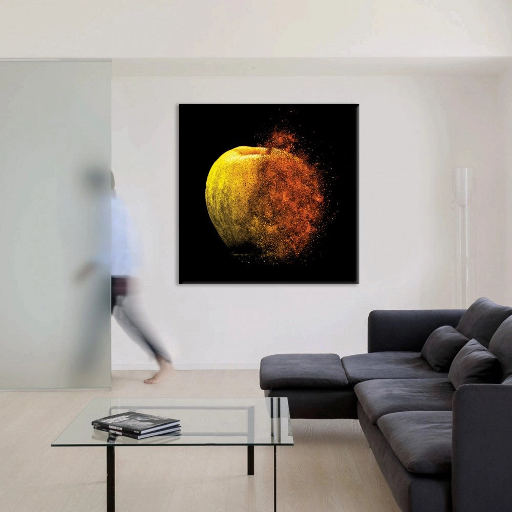 ABSTRACT 1104 - Quadro Canvas su telaio in legno Misura: 130x130 cm