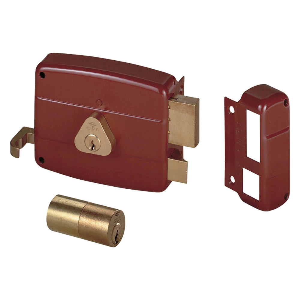 ERRATURA PORTONCINO DA APPLICARE PER LEGNO ART. 50121 'N6' Dx -  E 60  - CISA