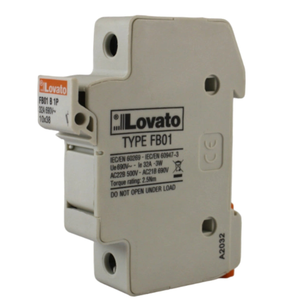 Portafusibile Sez. 1P 32A 10X38 Lovato Electric