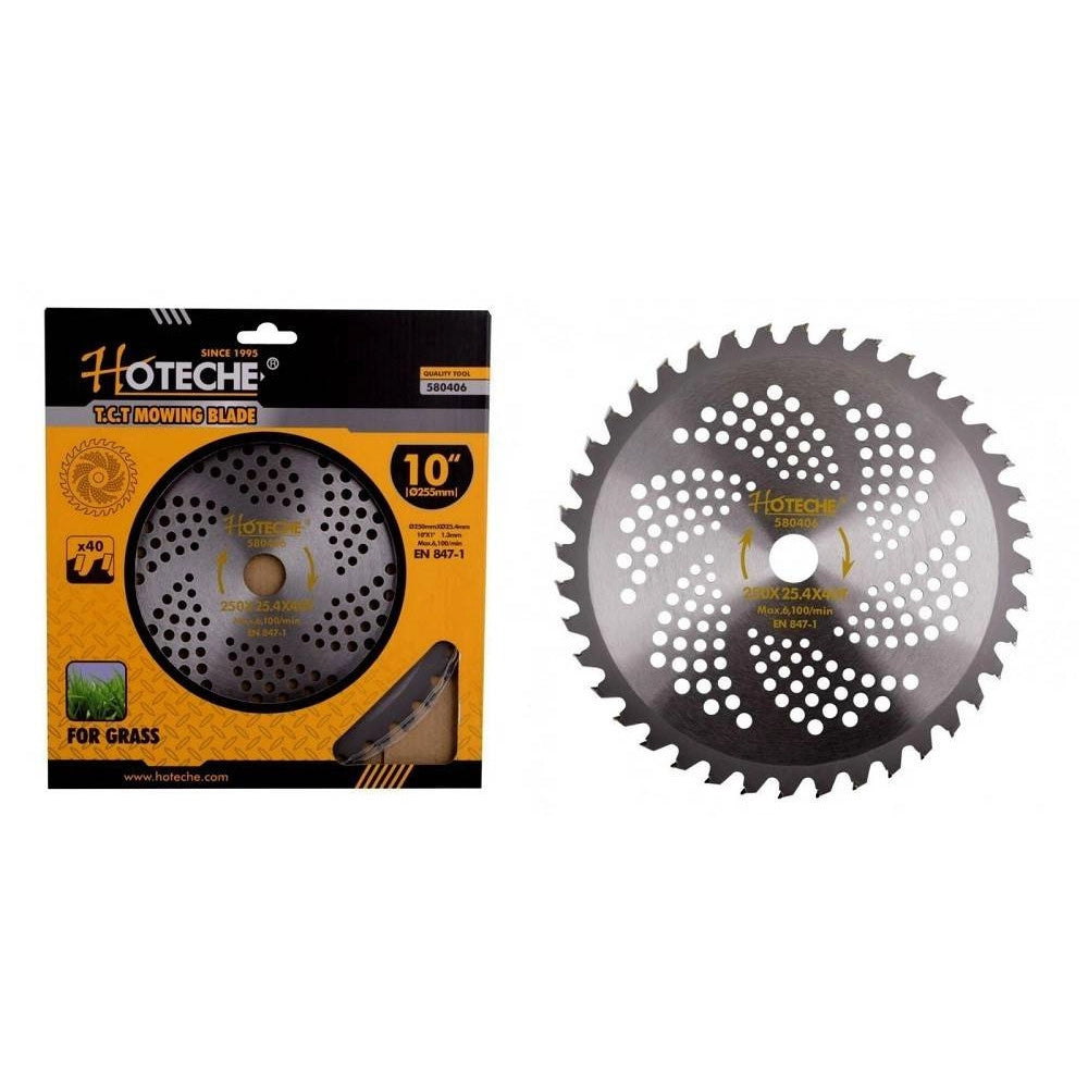 Trade Shop - Lama Circolare 250 X 25.4 Mm 40t Disco Seghettato Taglia Legno 580406 -
