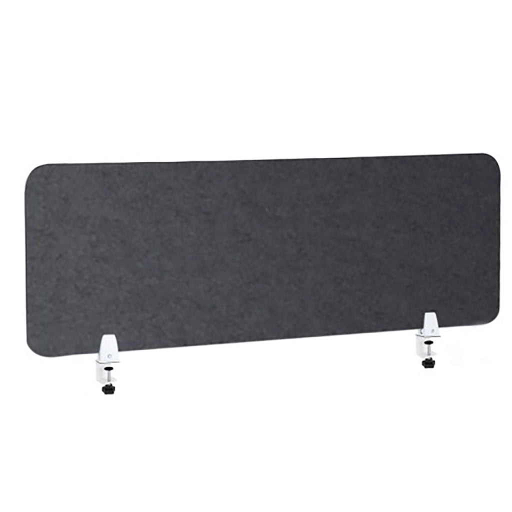 Pannello Fonoassorbente da Banco 120x45 cm Coppia di Morsetti Regolabili da Banco Finitura Antracite