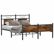 Giroletto senza Materasso Rovere Fumo 140x200 cm in Truciolato 4106927