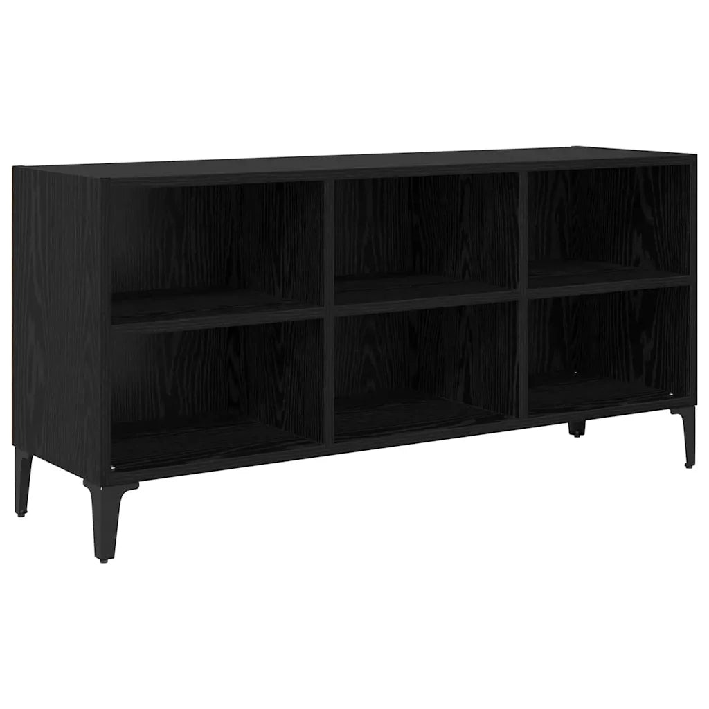 vidaXL Mobile TV Nero 69.5 x 30 x 50 cm Legno multistrato
