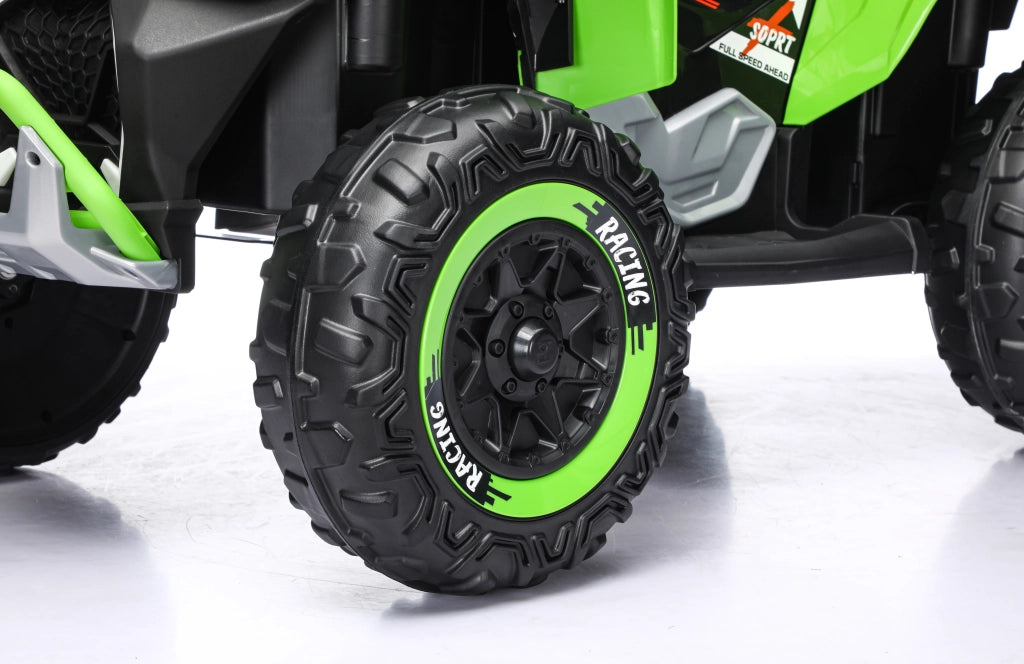 Tecnobike Shop - Quad Elettrico per Bambini ATV Safari Gold 24V-Verde