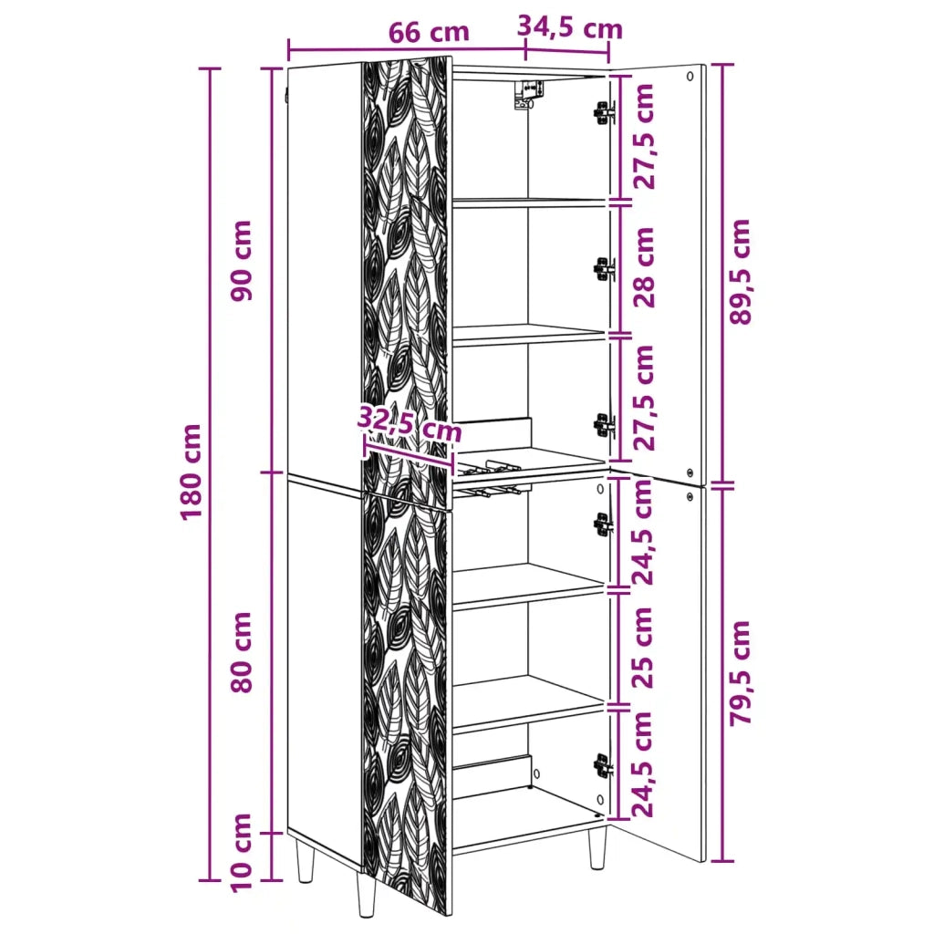 Set di armadi 2 pz Nero Legno ingegnerizzato 3416701