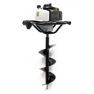 Mototrivella a benzina, motore a 2 tempi di 3 CV 63,3 ccm, con punta elicoidale Ø200mm