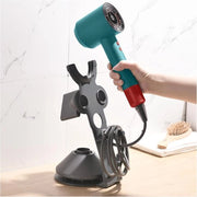 Accessori per asciugacapelli, compatibile con Dyson, accessori per asciugacapelli senza perforazioni, compatibile con Dyson, standard con gestione cavo, organizzatore per bagno