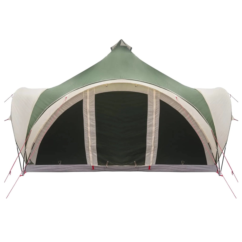 Tenda Tipi con tetto Verde 6 persone Poliestere e Acciaio 42028623