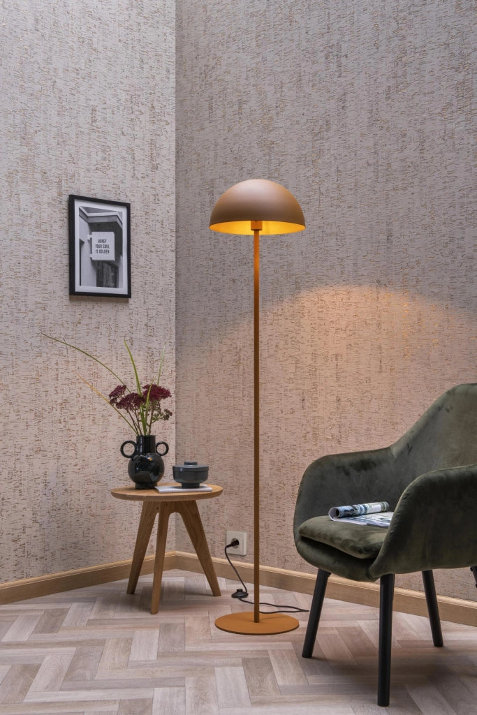 Lampada da terra SIEMON arancione 1xE27 metallo Lucide