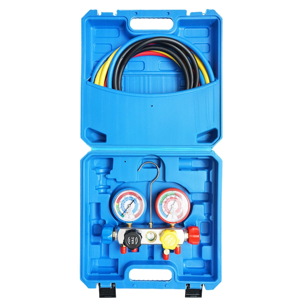Kit di ispezione per impianto di climatizzazione auto R22, R32, R134a, R410a