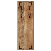 Appendiabiti 35x8x110 cm in Legno Massello Grezzo di Mango CFW3236579