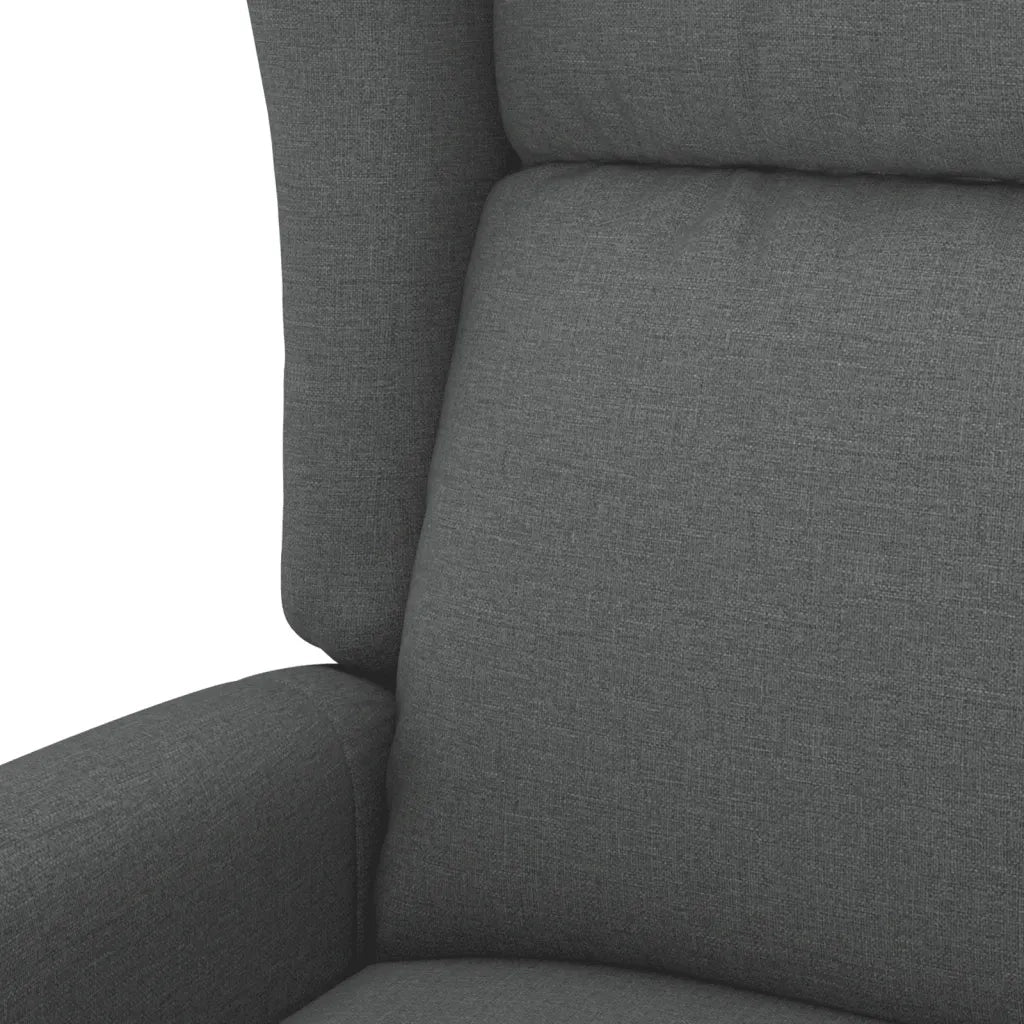 Poltrona Alzapersona in Tessuto Grigio Scuro 289731