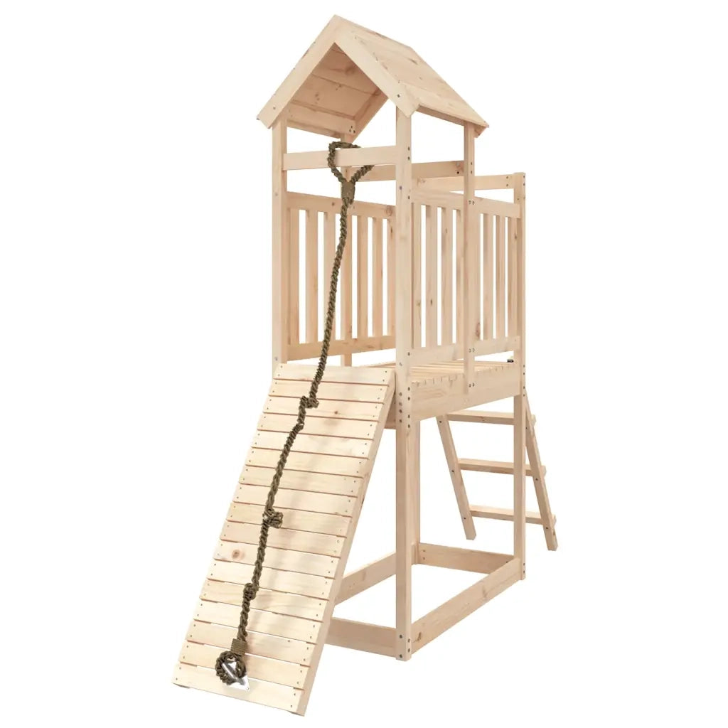 Casetta con Arrampicata inLegno Massello di Pinocod mxl 101767