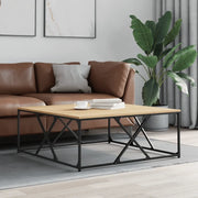 Tavolino Salotto-Tavolino da soggiorno-Tavolo Rovere Sonoma 100x100x40 cm Legno Multistrato 615439