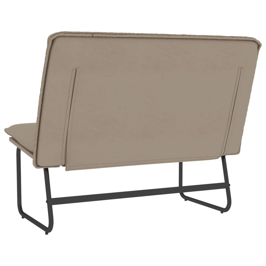 Panca/lounge 100 x 75 x 76 cm cappuccino similpelle 02_0010626