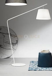 PIANTANA VELVET BIANCO CON PARALUME BIANCO 1 LUCE ATTACCO E27