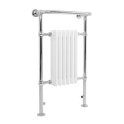 Radiatore Bagno Tradizionale 950x570mm Bianco Cromato Scaldasalviette
