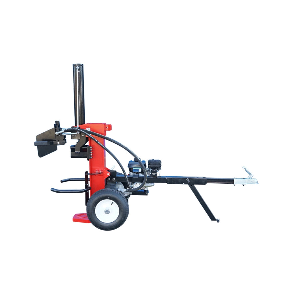 Spaccalegna verticale con motore a benzina da 208 cc, potenza di spacco 22 t, tronco 610x400 mm Breckner Germany