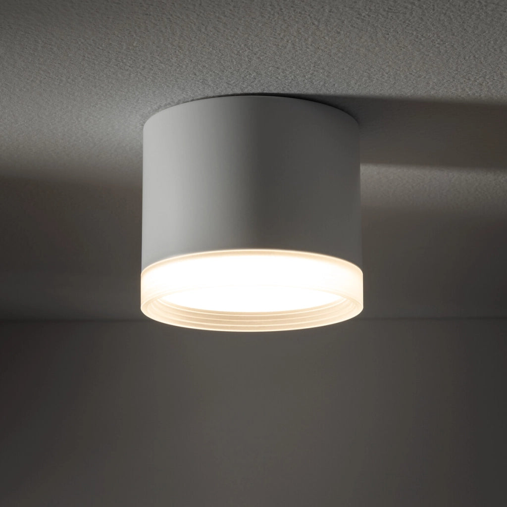 Nowodvorski SILBA faretto cilindro bianco soffitto GX53 12W