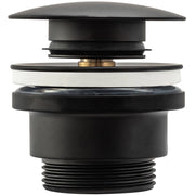 Tappo Per Lavabo Universale Klik-klak Rea Nero Black