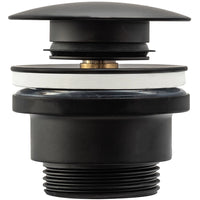 Tappo Per Lavabo Universale Klik-klak Rea Nero Black