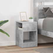 Tavolino 2 pcs Grigio cemento 30,5 x 30 x 45 cm