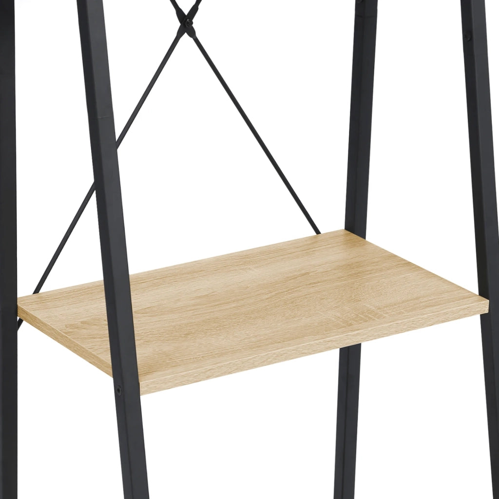 IDMarket - Scaffale a scala 4 mensole DETROIT design industriale