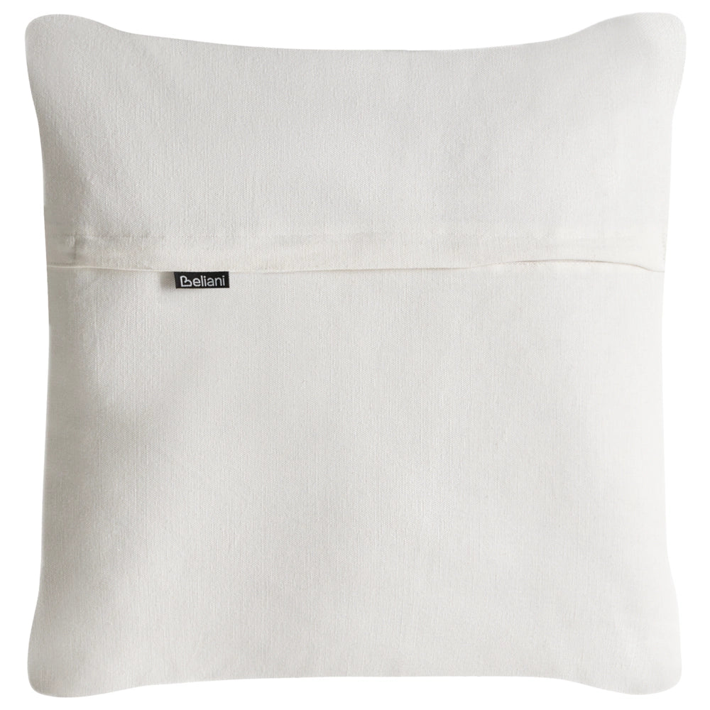 Set di 2 cuscini decorativi bianchi e beige in cotone e juta 45/30 x 45/50 cm Cuscino decorativo