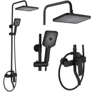 Set Doccia Da Incasso Rea Hass Black