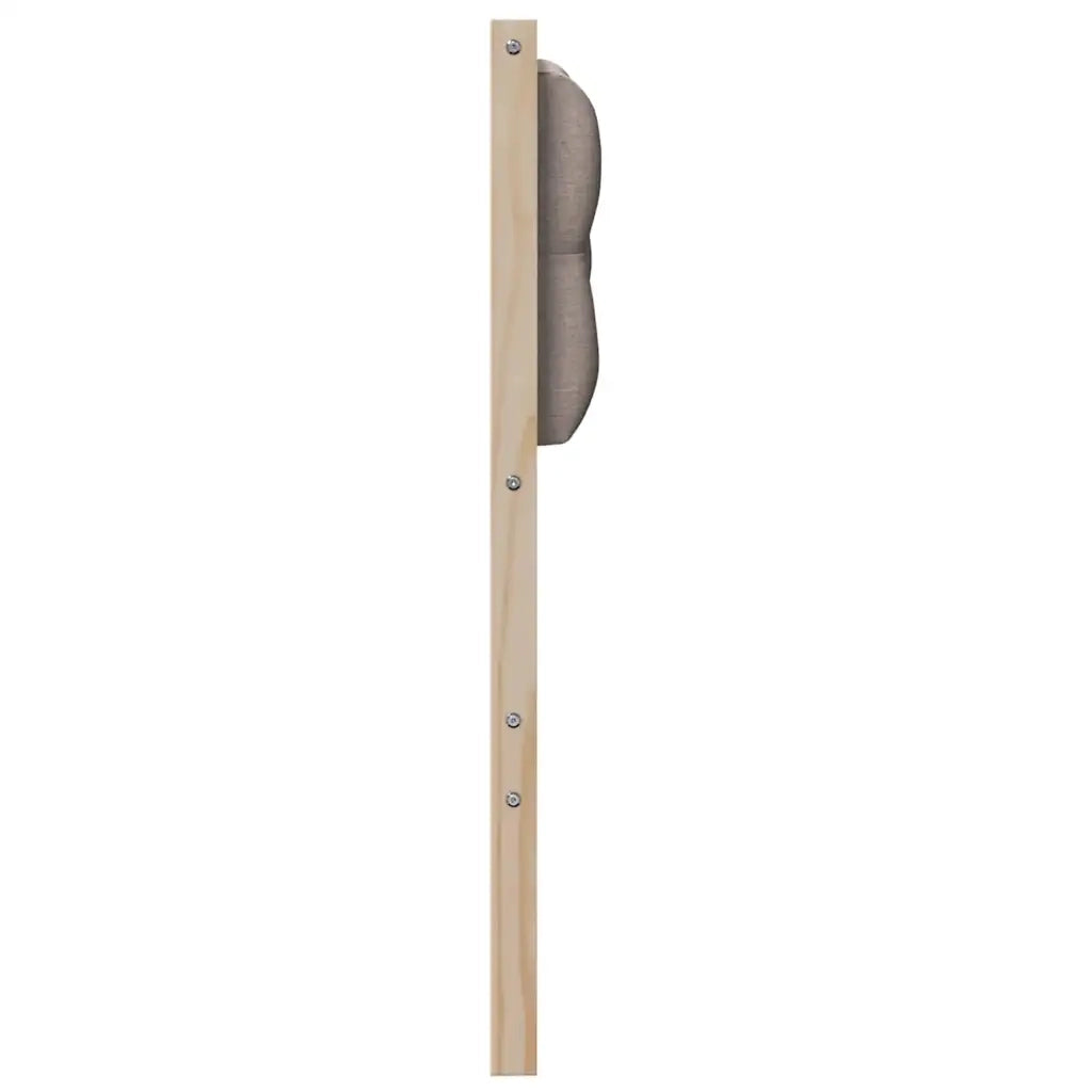 Testiera | Testata Altro Marrone e taupe 90 cm Legno di pino massello