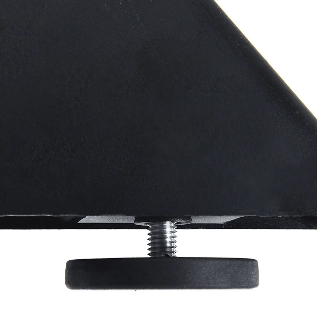 Gamba per tavolino da caffè a forma di ragno antracite 98x58x(42-43) cm in acciaio 4013110