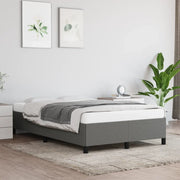 Giroletto senza Materasso Grigio Scuro 120x190 cm in Tessuto
