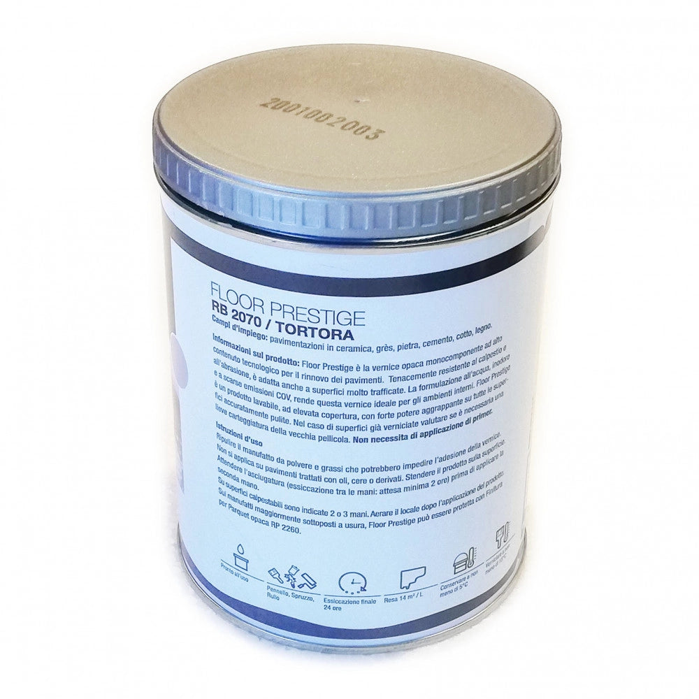 Renner floor prestige 750ml vernice ad alta resistenza per pavimenti, colori cemento