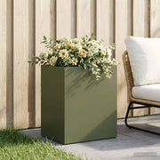Vaso da giardino Verde Oliva 40 x 30 x 40 cm 8005476