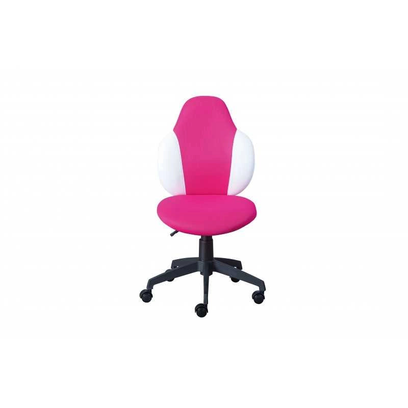 Poltroncina ragazzo Inter Link in morbido pu colorato lampone/bianca