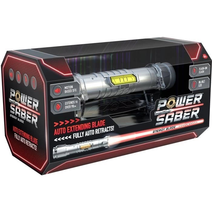 Giochi di ruolo - GOLIATH - Power Saber Red - Sciabola contrattabile e retrattile 1:1! 8 anni
