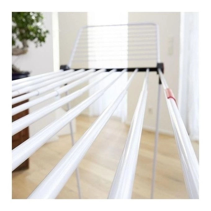 Vileda Stendibiancheria Infinity Flex Bianco per una massima praticita nella asciugatura della biancheria in spazi ridotti
