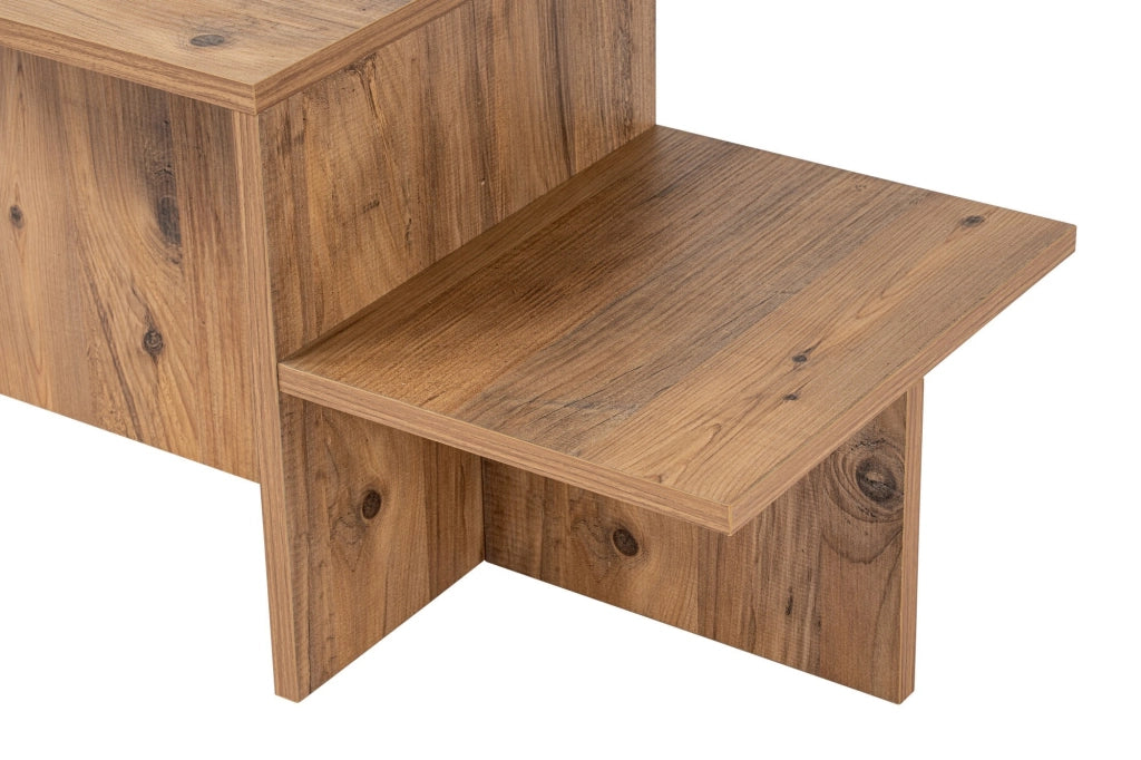 Tavolino in legno "Harmony" 80 x 40 x 40 cm - Pino Atlantico