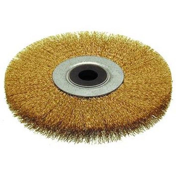 Vigor Spazzole Circolari Fili Ondulati Foro Mm.12 Mm. 100X12
