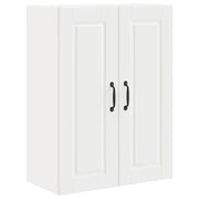 Mobiletto da cucina moderno e pratico da parete con spazio di archiviazione 60 x 31 x 80 cm in legno ingegnerizzato bianco 02_0054388