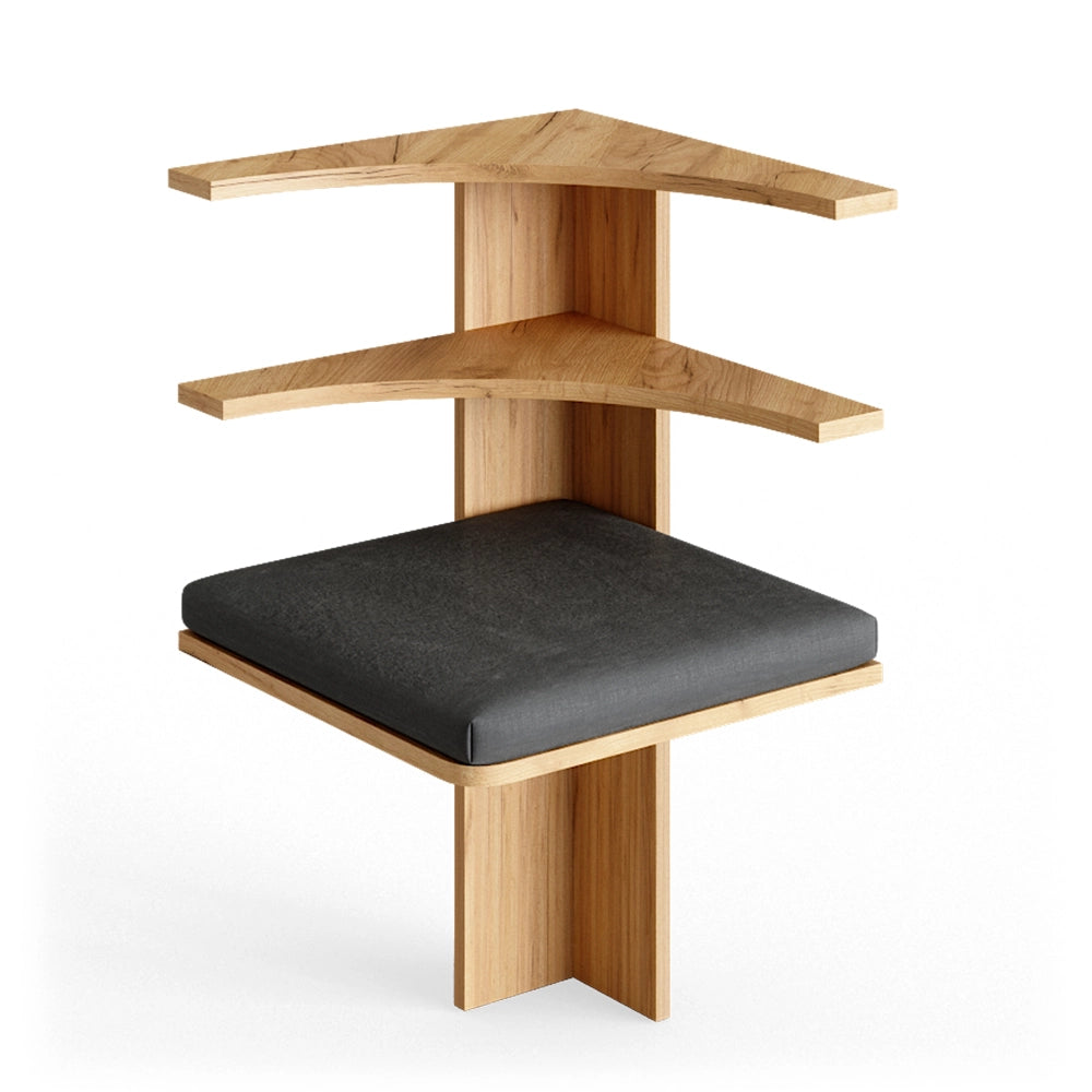 Vicco Panca ad angolo Quercia dorata 43.5 x 43.5 cm