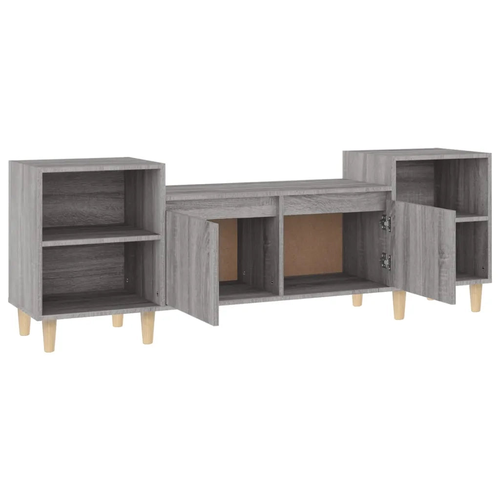 Mobile TV | Armadietto TV | Mobile Porta TV Grigio Sonoma 160x35x55 cm in Legno Multistrato