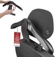 Supporto per cappe da auto - Porta cappe da auto con sostegno per testa - Dimensioni 45x7,5x26 cm