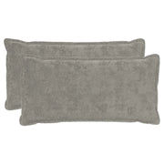 Federa 2 pcs HOUTEN Grigio Chiaro 40 x 80 cm 918466