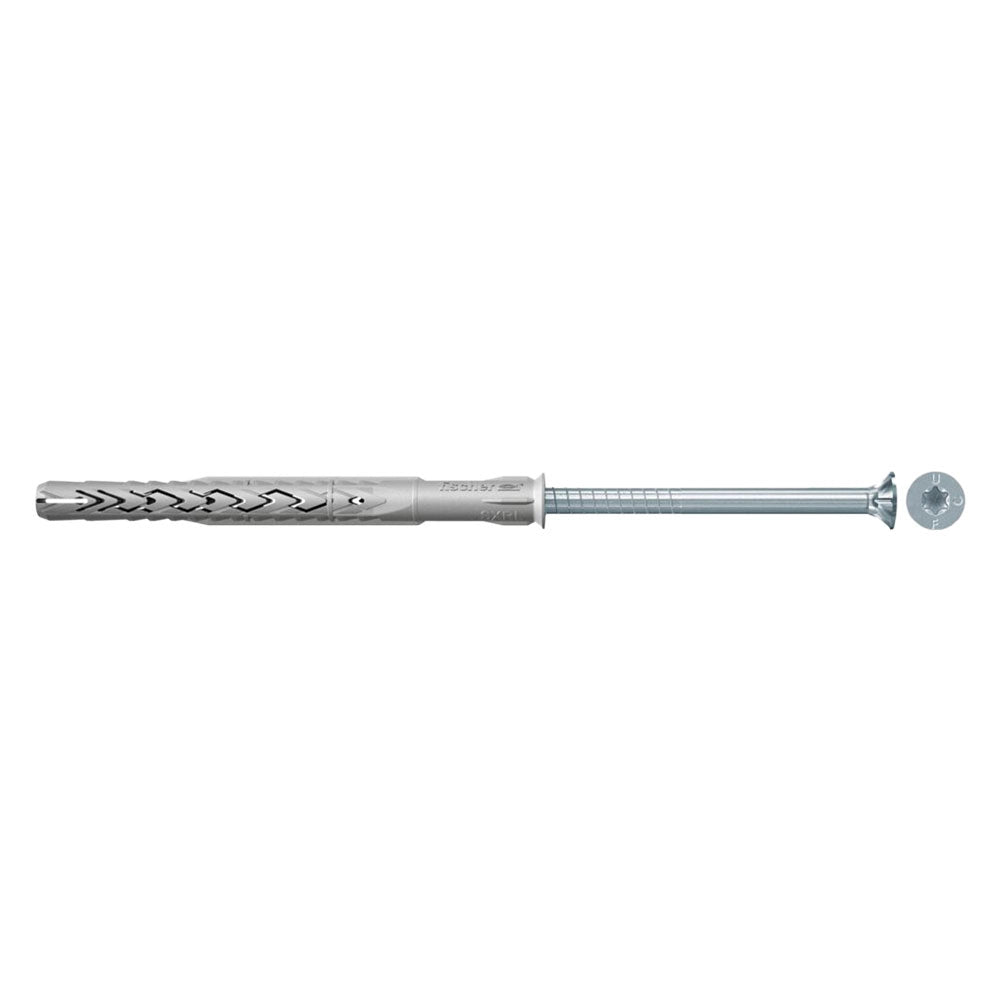 TASSELLO NYLON CON VITE 'SXRL-T' 'SXRL 10X180T'  Ø 10 x 180- 50 pezzi  - FISCHER