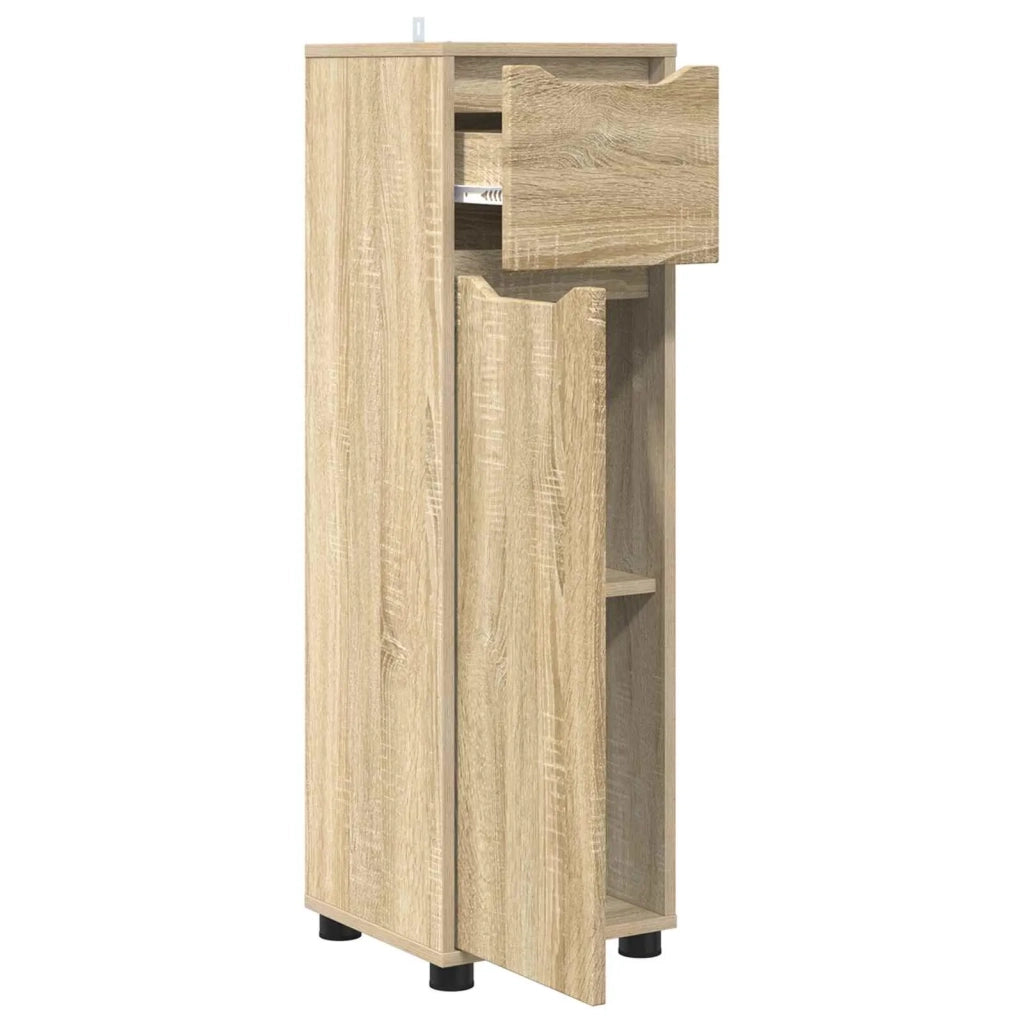 Mobile da Bagno con cassetto Rovere Sonoma 30,5 x 30 x 101 cm 888739