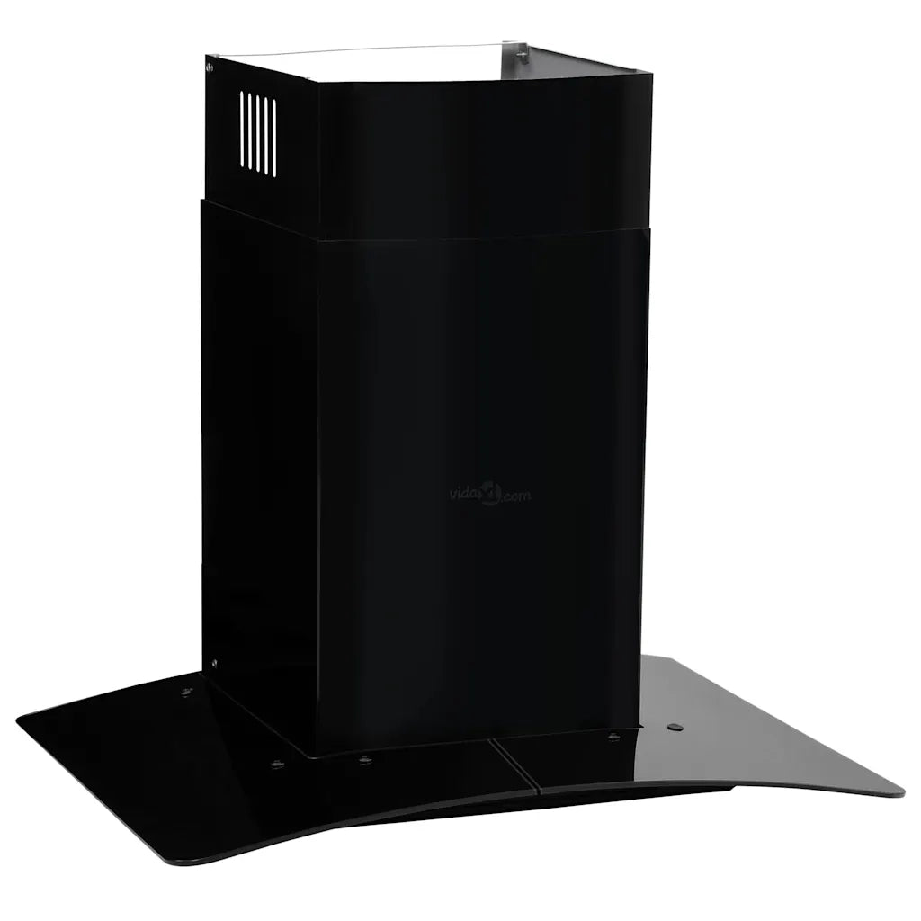 Cappa Aspirante a Muro Acciaio Inox 756 m³/h 60 cm Nera 50709