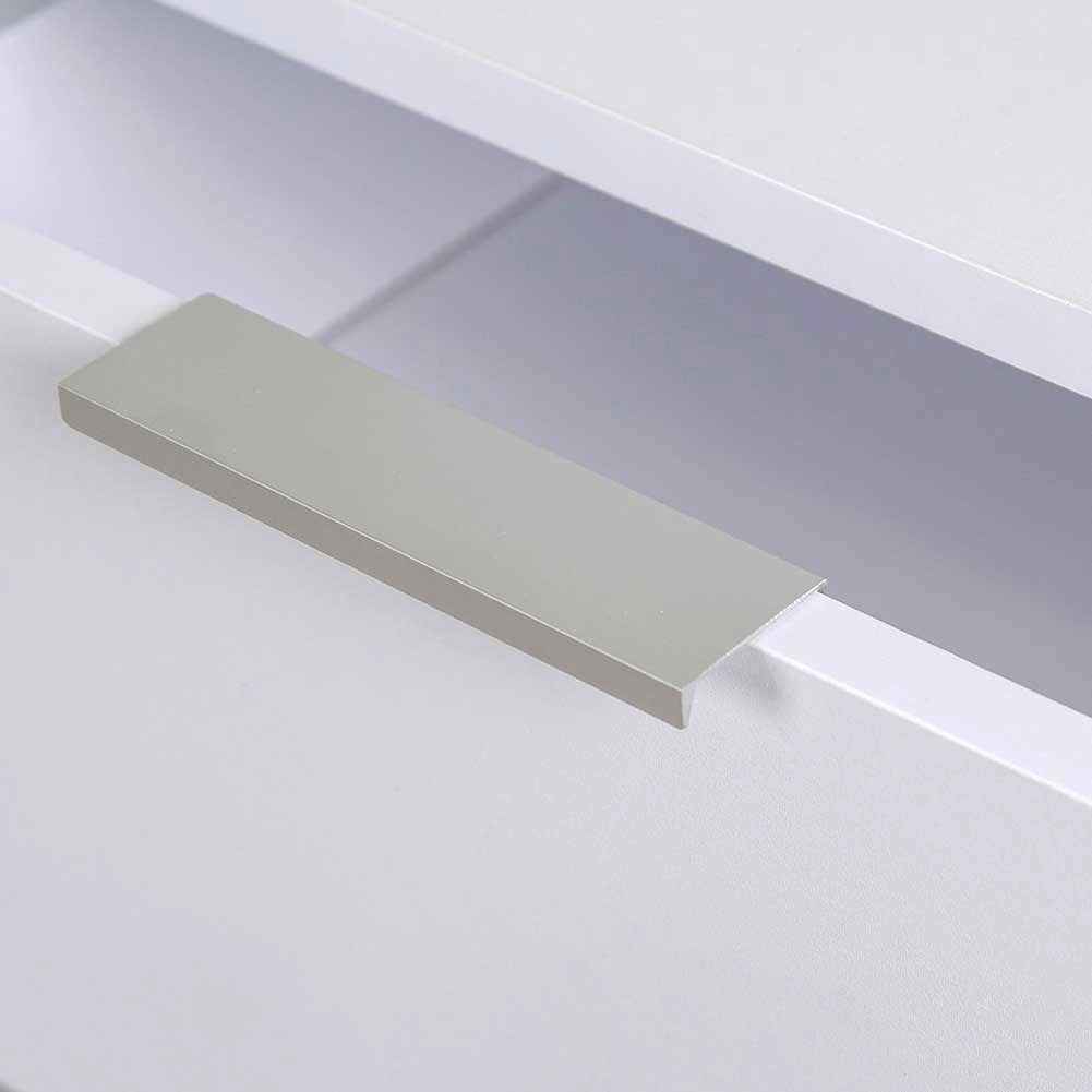 Comodino Mobiletto Cassettiera 3 Cassetti Design Moderno in legno MDF Bianco