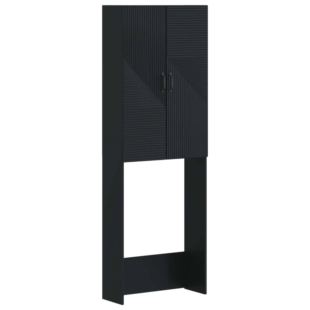 Mobile Bagno HAARLEM Nero 66 x 25,5 x 190 cm 896916